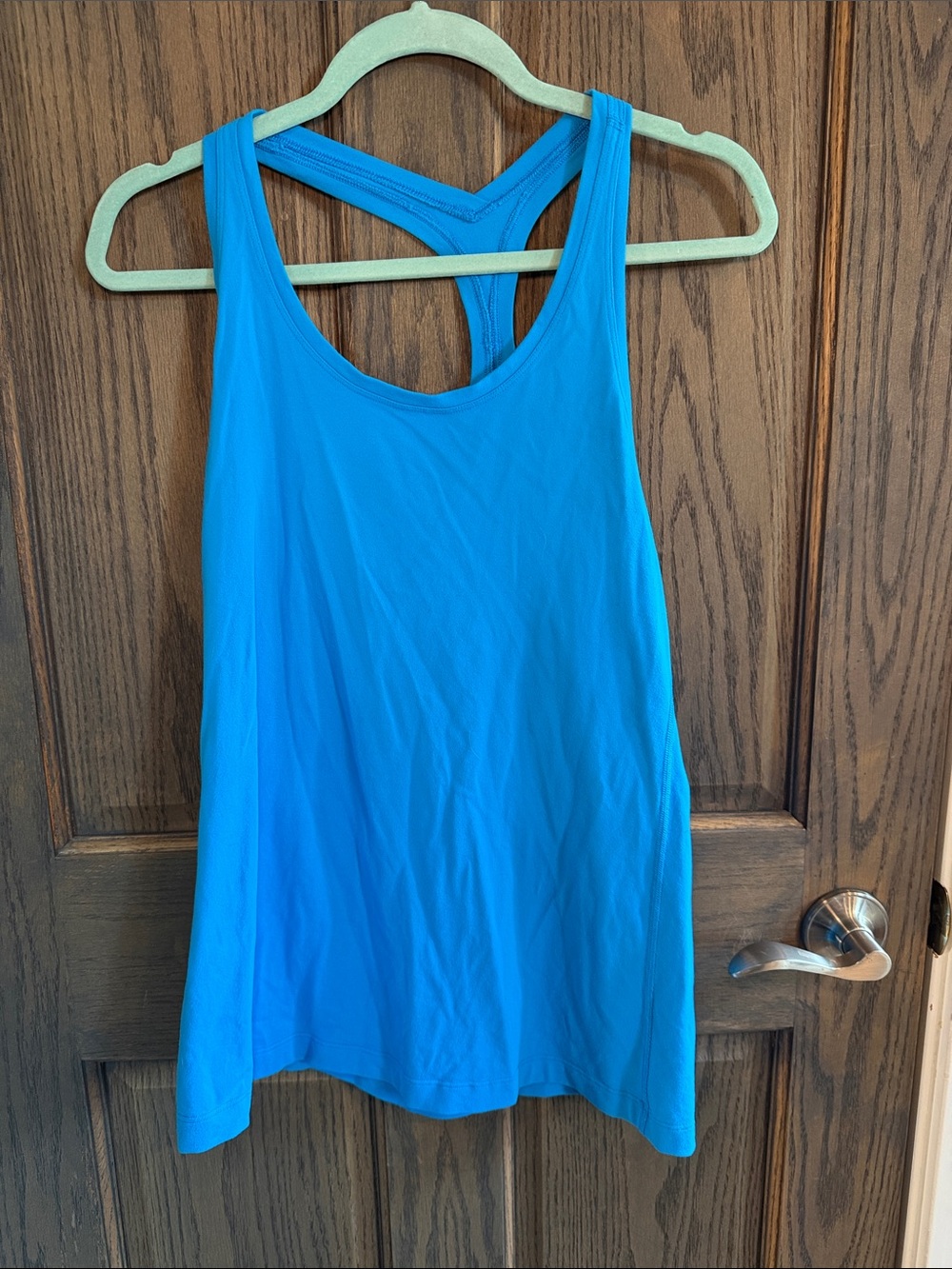 lululemon athletica Bright Turquoise Racerback Tank